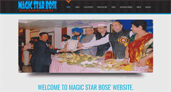 Desktop Screenshot of magicianbose.com